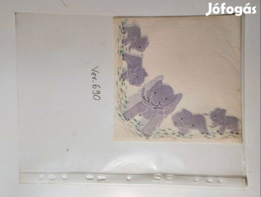 Szalvéta (Ver.690) papír (retró)