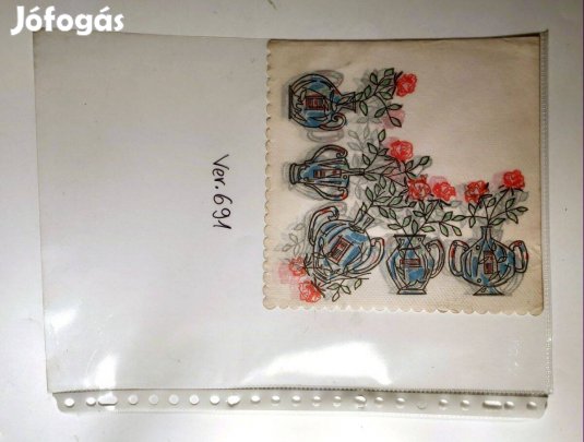 Szalvéta (Ver.691) papír (retró)