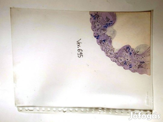 Szalvéta (Ver.695) papír (retró)