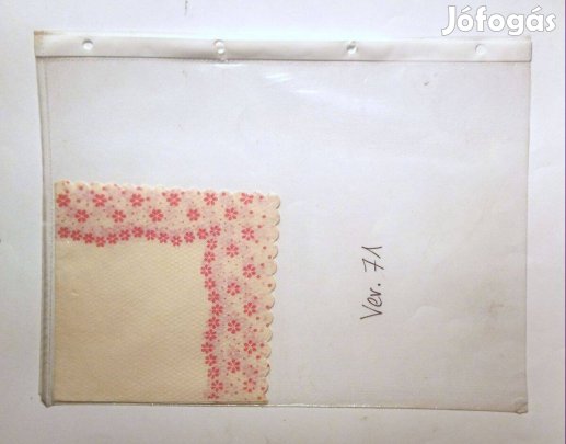 Szalvéta (Ver.71) papír (retró)