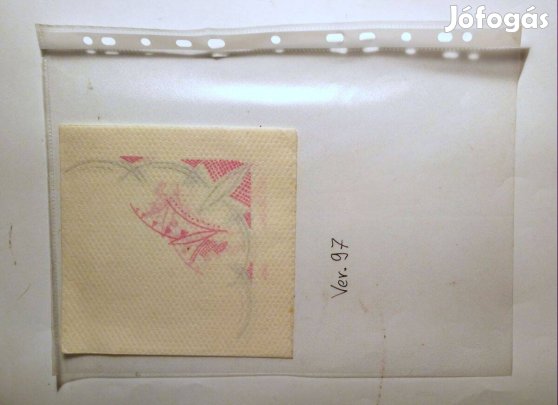 Szalvéta (Ver.97) papír (retró)