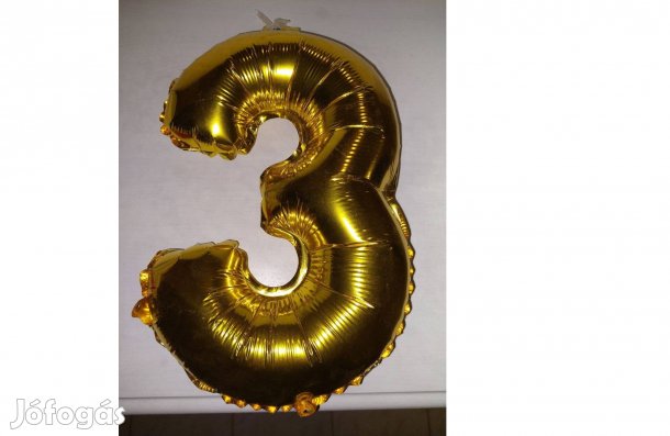 Szám fólia lufik