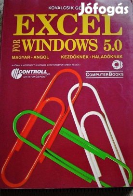 Számítástechnika könyvek: Excel, Windows, Autocad jó állapotban egyben