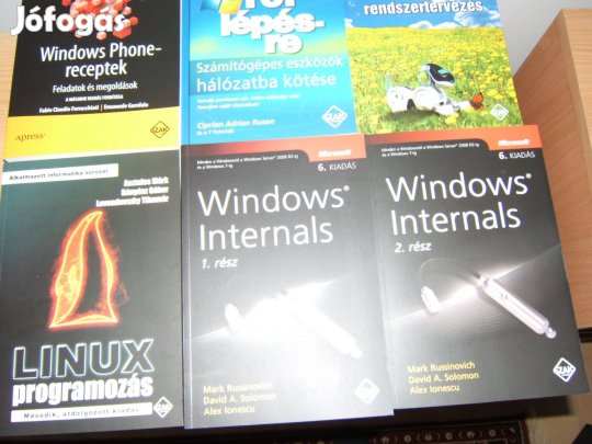 Számitástechnikai könyvek Microsoft