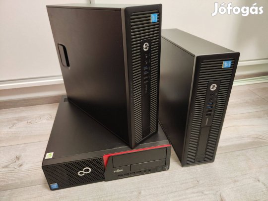 Számítógép - 4.gen. - i3/i5, 8GB/16GB DDR4, 128GB/256GB,Win10, Szla