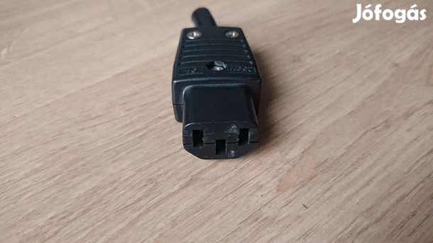 Számítógép aljzat amerikai PC táp csatlakozó IEC 320 C14 tápegység