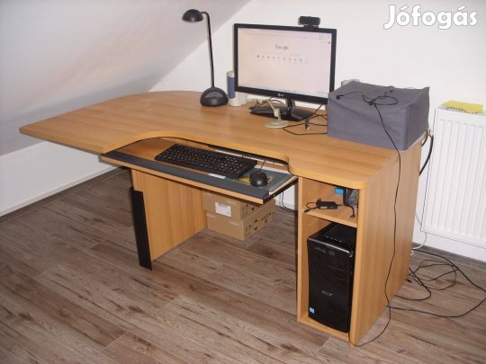 Számítógép asztal, munkaasztal 160X90cm