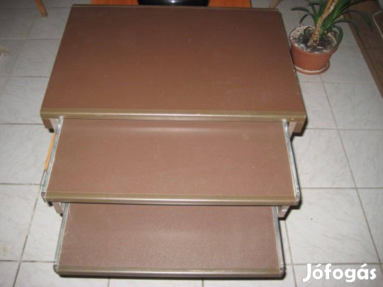 Számítógép asztal kiegészítő, dupla kihúzható klaviatúra tartóval