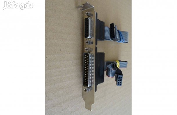 Számitógép game és soros port hátsó kivezetések