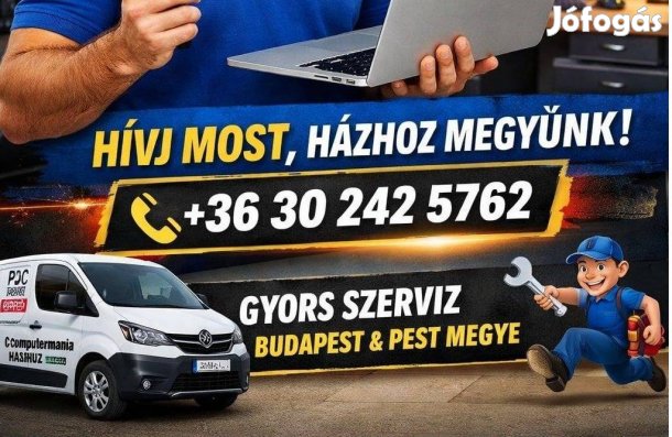 Számítógép szerviz Budapest, házhoz megyünk!