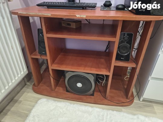 Számítógépasztal/ íróasztal polcokkal