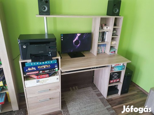 Számítógépes asztal / íróasztal. KIKA / Xxxlutz 160x60 cm lapraszerelt