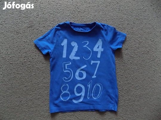 Számmintás póló, 3-4 év