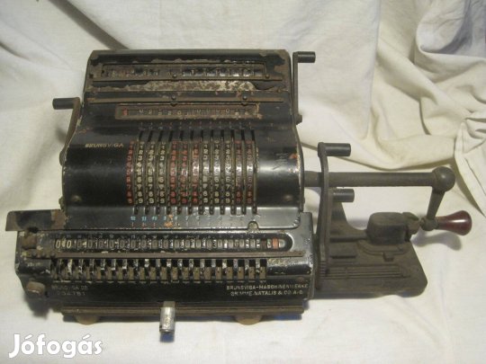 Számológép német Brunsviga 20 a 40-es évekből