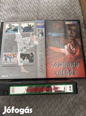 Szamurájkölyök vhs nagytok akció 