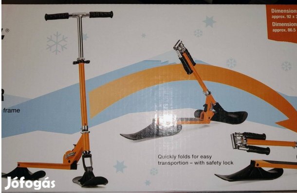 Szánkó hó roller erős alu vázzal prémium minőség bontatlan
