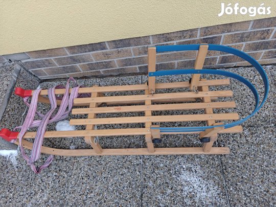 Szánkó levehető háttámlás 