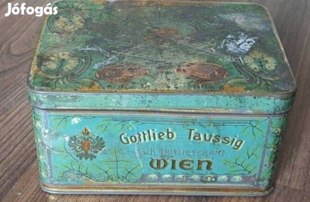 Szappan reklám fém doboz