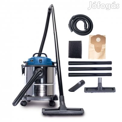 Száraz nedves Porszívó-1200W 20L Rozsdamentes Acél Tartály Fúvó Funkci