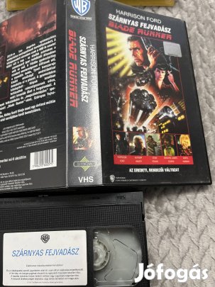 Szárnyas fejvadász vhs kistok scifi