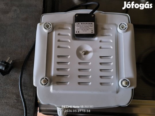 Szarvasi fém házas állítható újszerű főzőlap . Utánvét 