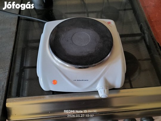 Szarvasi fém házas állítható újszerű főzőlap . Utánvét