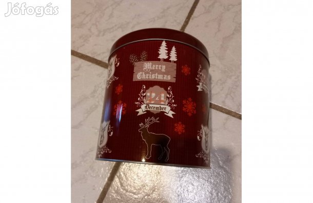 Szarvasos díszdoboz 19 x 17 cm - Új