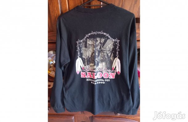 Szarvasos pamut poló 42-es - Új