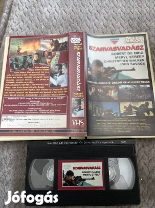 Szarvasvadás vhs nagytok akció de Niro