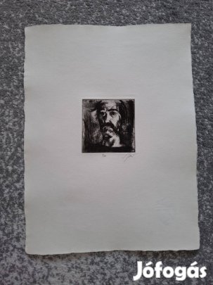 Szász Endre Don Quijote rézkarc irodalmi ikon (limitált)