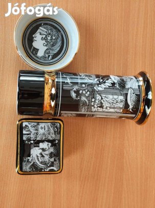 Szász Endre Hollóházi porcelán készlet