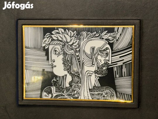 Szász Endre porcelán bőrkép Szász Endre porcelán bőrkép