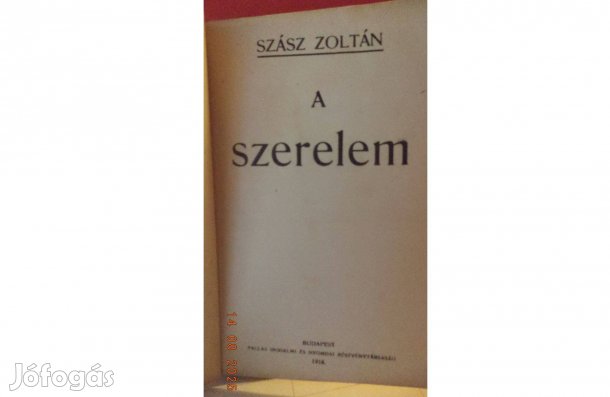 Szász Zoltán: A szerelem