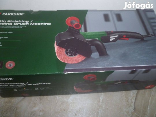 Szatináló kefés csiszológép