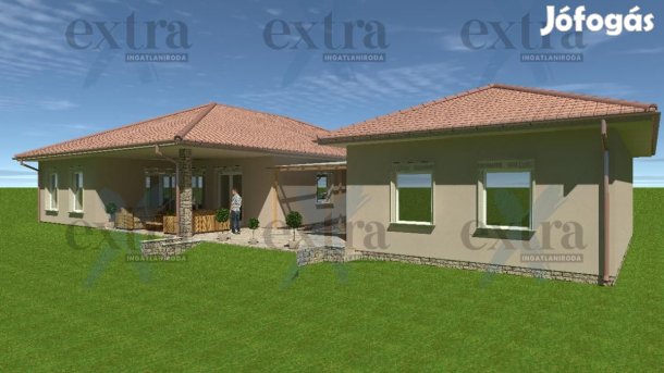 Szatymazon mezőgazdasági terület, Családi ház tervvel együtt Eladó!