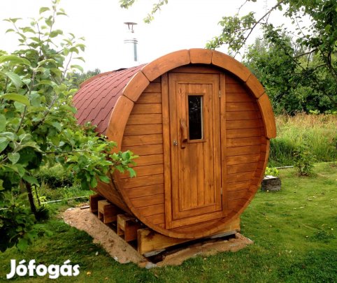 Szauna - Hordószauna 2,5m "Lahti"