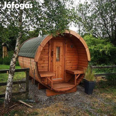 Szauna - Hordószauna 3m "Lahti" Prémium