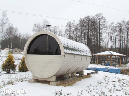 Szauna - Prémium Kerti Szauna "Lahti" 4,8m