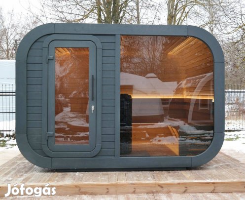 Szauna - Prémium Luxus Szauna öltözővel "LUNA Pro"