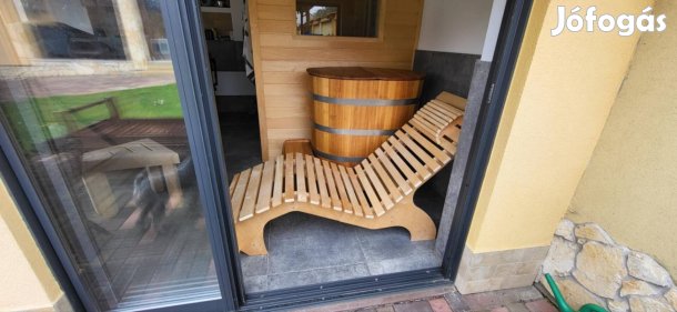 Szauna  komfort pihenőágy