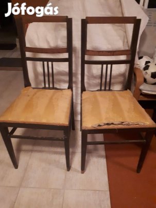 Szecessziós cseci székpár székek 2 db szék