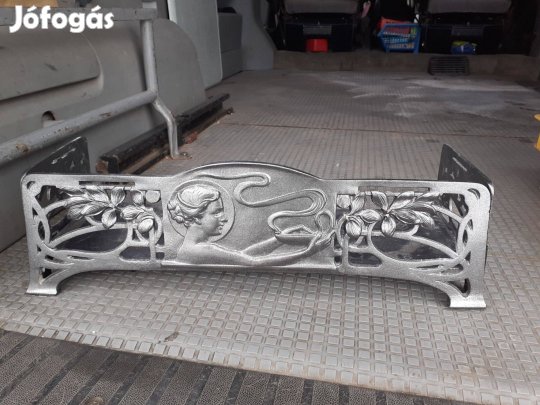 Szecessziós parázsfogó , kályhaelőke