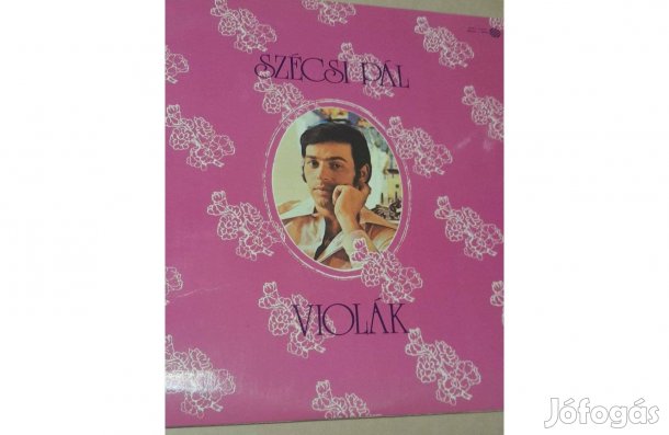 Szécsi Pál Bakelit nagy lemez