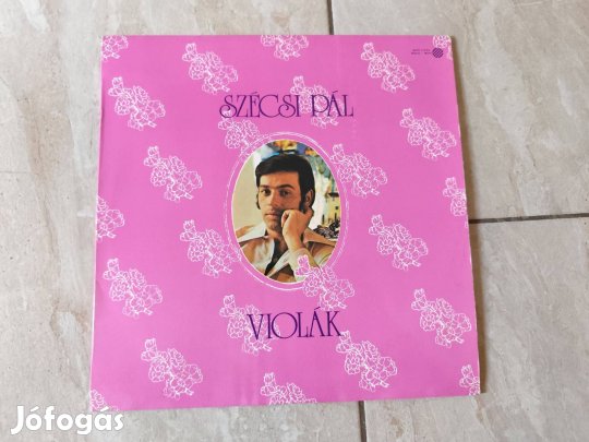 Szécsi Pál- bakelit hanglemez remek állapotban