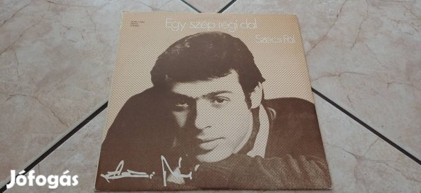 Szécsi Pál bakelit hanglemez