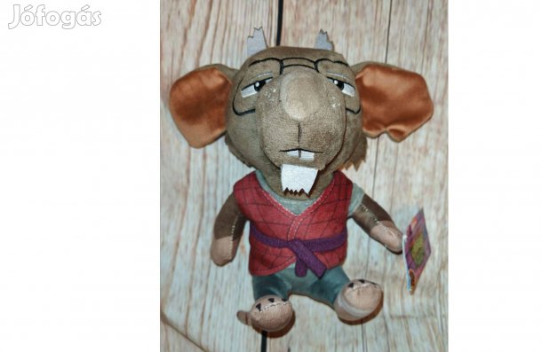 Szecska mester Tini Nindzsa Teknőcök eredeti plüss (címkés)