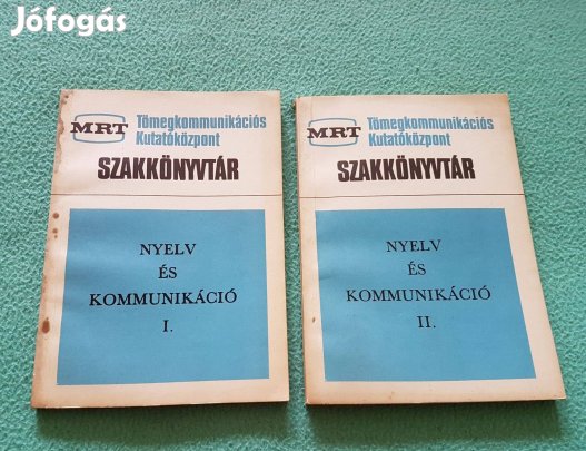 Szecskő Tamás - Szépe György: Nyelv és kommunikáció I-II. könyv
