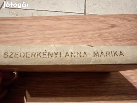 Szederkényi Anna: Márika regény