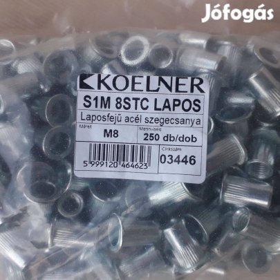 Szegecsanya M8 - 250 db