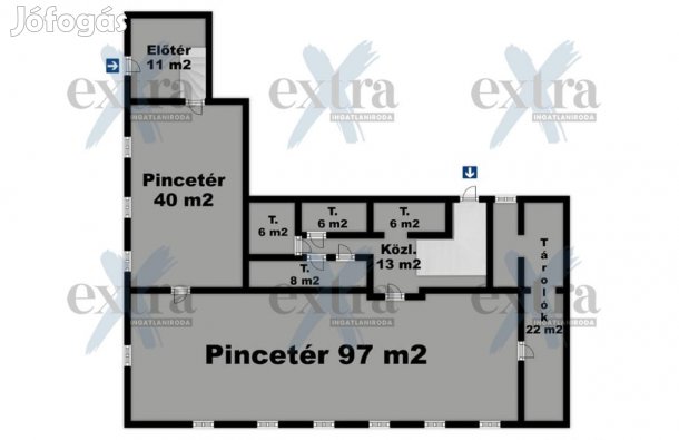 Szegeden a Dugonics téren, Nagyméretű Pince, Vendéglátó egységnek